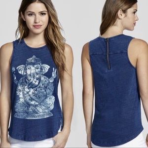 Lucky Brand 🍀 elephant 🐘 tank top